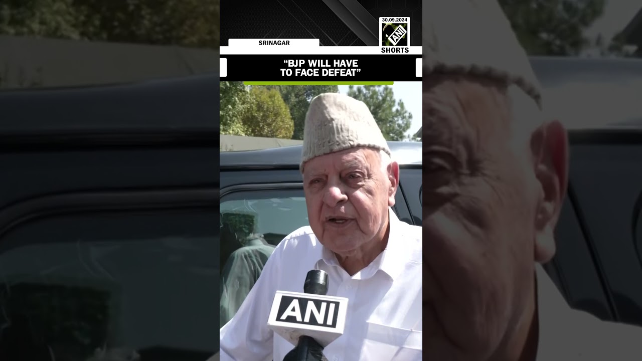 BJP will have to face defeat: Farooq Abdullah ahead of last phase of J&K elections