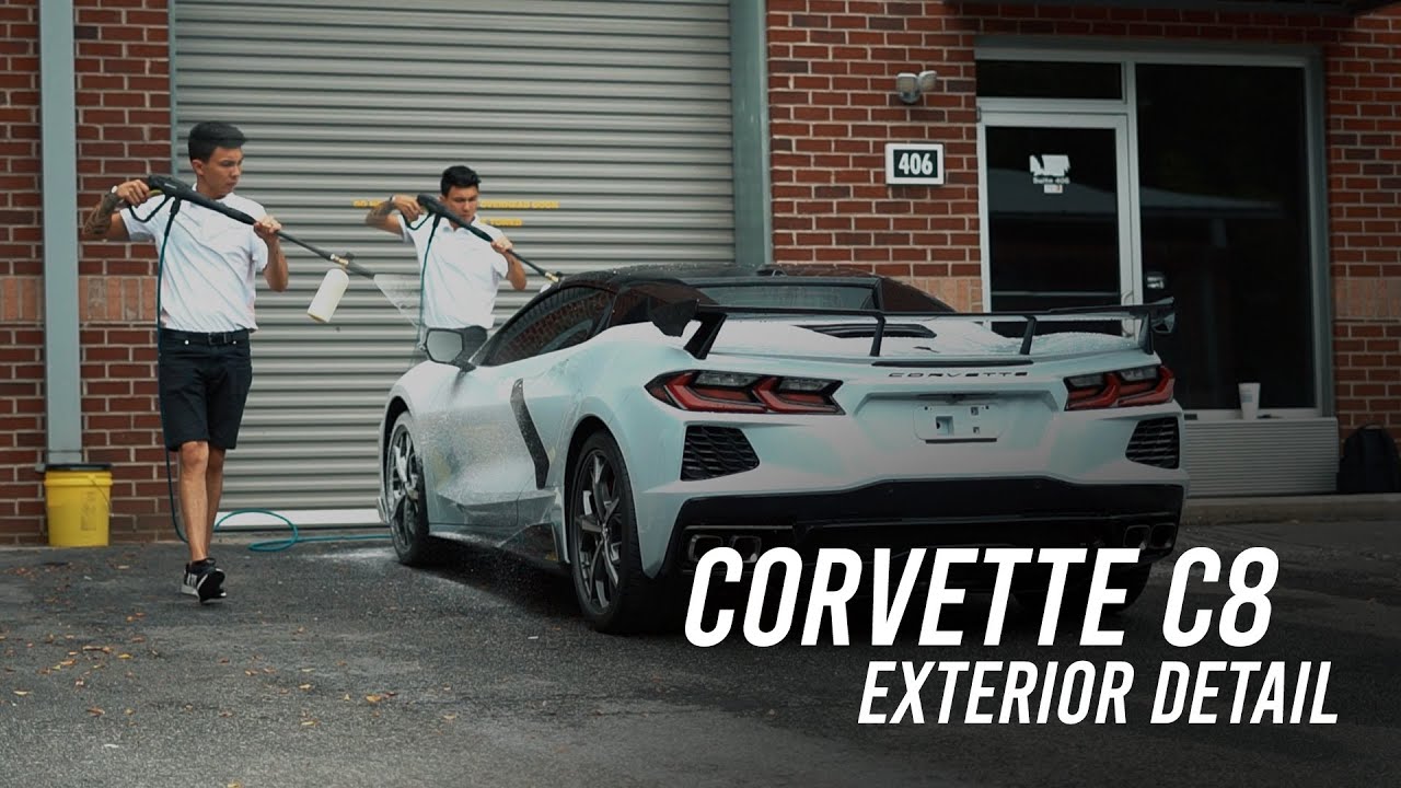 Corvette C8 Stingray Maintenance Wash — Auto Detailing