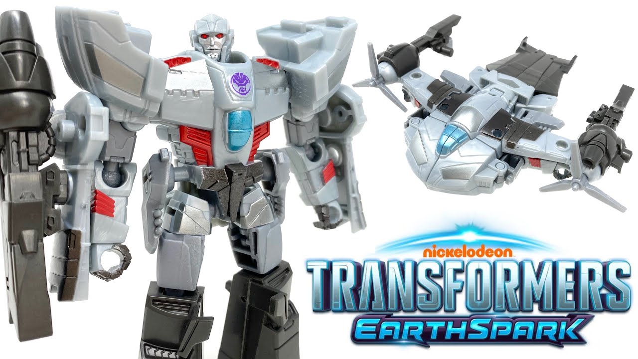 Обзор Transformers EARTHSPARK Deluxe Class MEGATRON