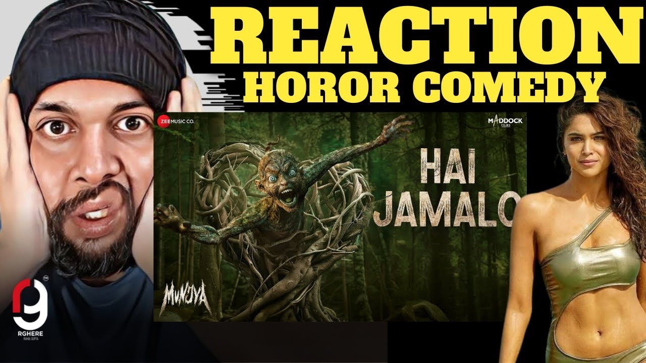 Hai Jamalo | Munjya | Sharvari, Abhay Verma | Sachin-Jigar ft Skeletron | Reaction BY RG #reaction