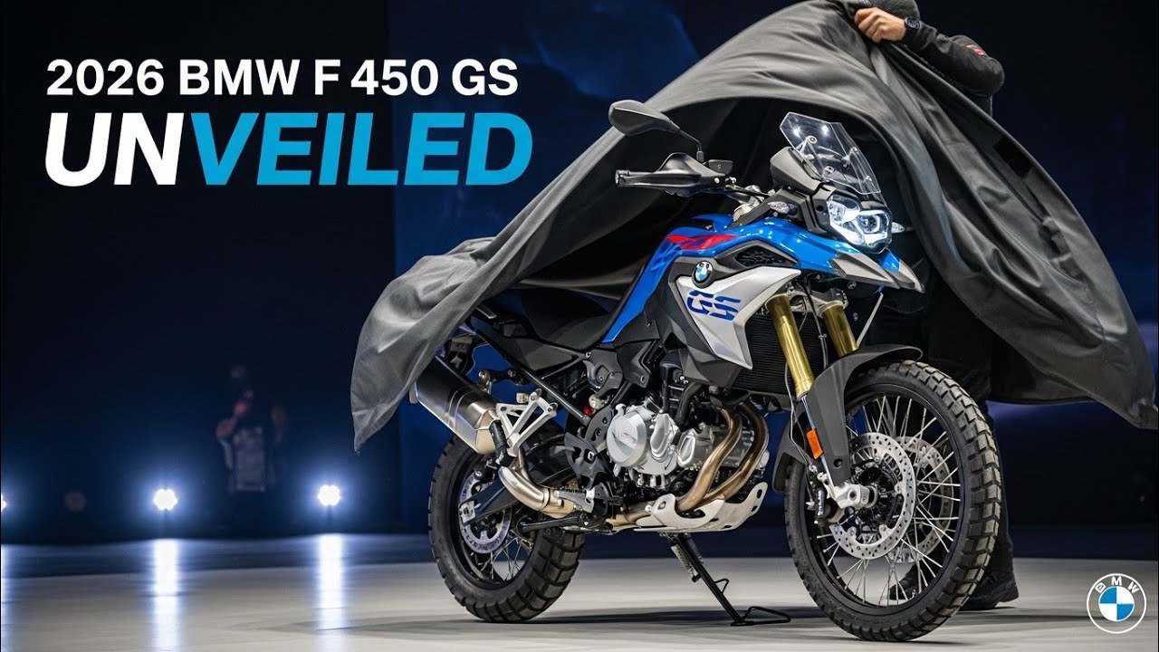 2026 BMW F 450 GS – Das perfekte leichte Adventure-Bike? Voller Review!