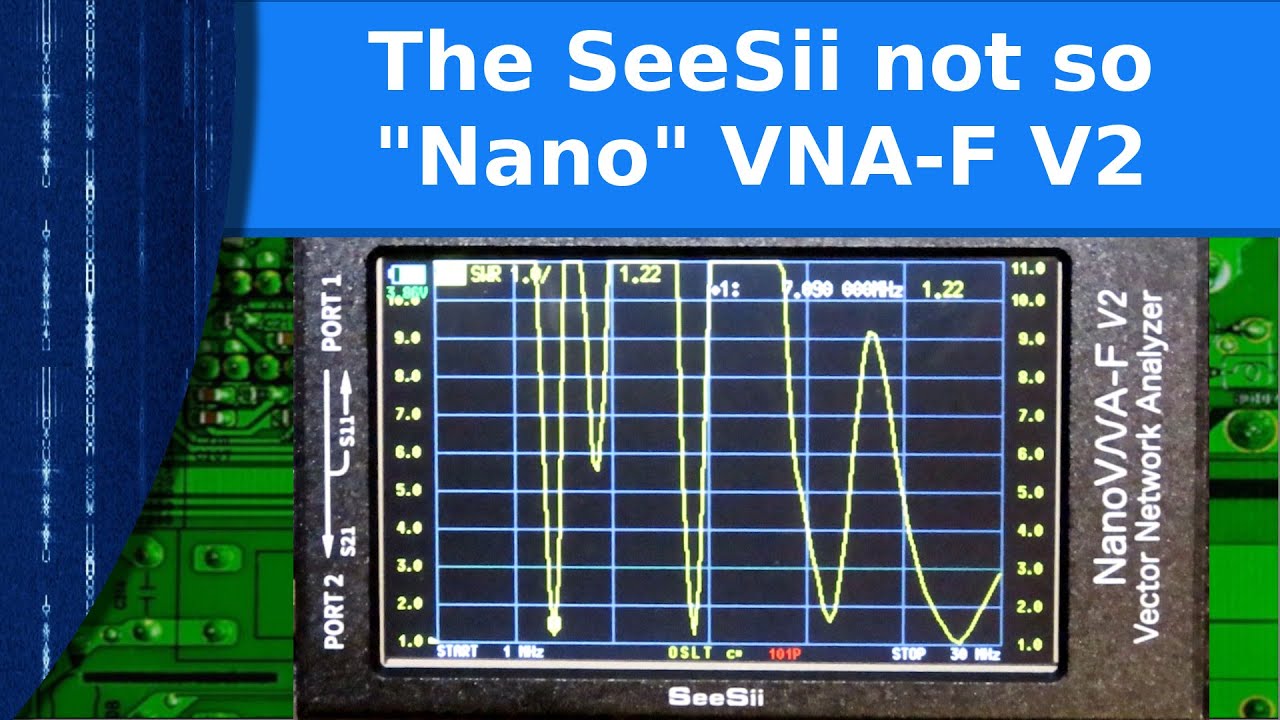 Любительское радио - SeeSii NanoVNA-F V2