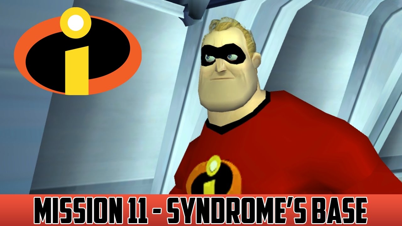 The Incredibles Walkthrough - Mission 11 - Syndrome's Base [Full HD 60 FPS]