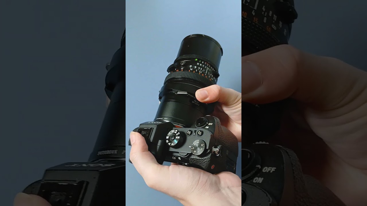 Hasselblad V to Sony E Shift Adapter #photography
