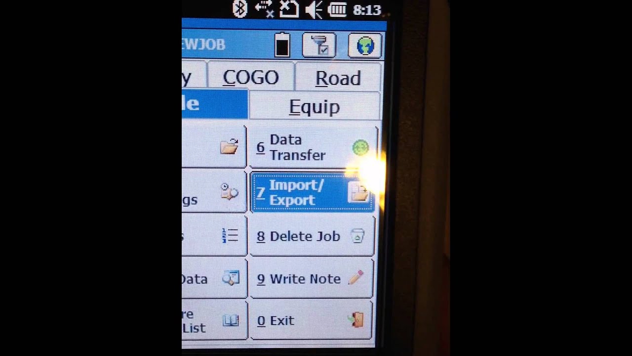 Carlson SurvCE Tutorial: Exporting RTK GPS data using Carlson SurvCE