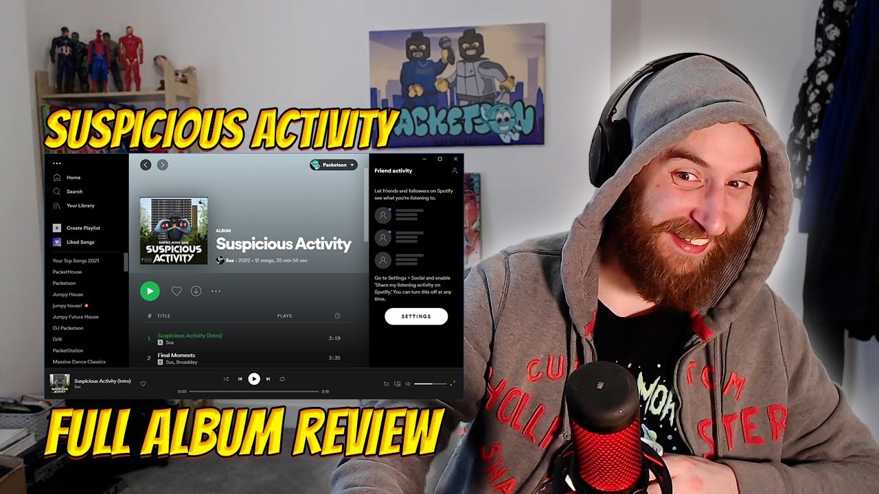 WORTH THE WAIT?🤔 | (AG) Suspect - Suspicious Activity | ALBUM REVIEW | Packetson