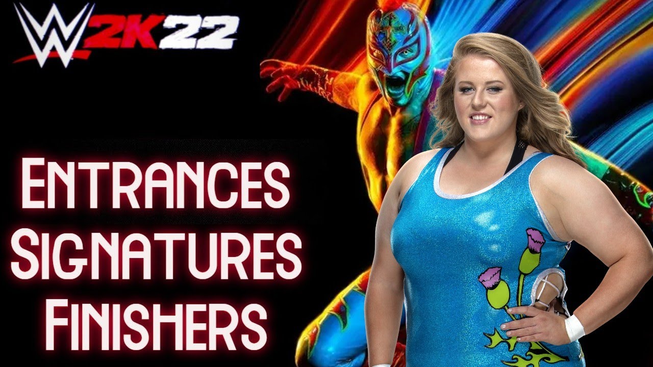 WWE 2K22 Entrances/Signatures/Finishers: DLC Doudrop
