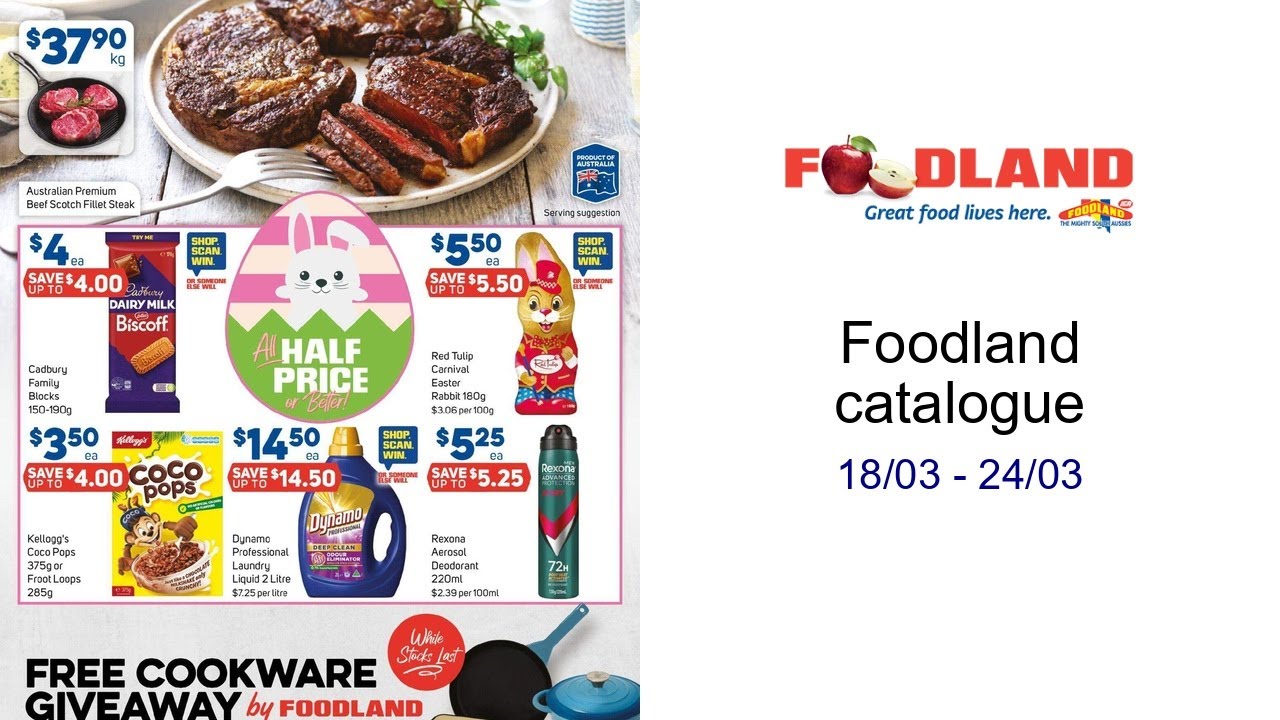 Foodland catalogue  18/03 - 24/03