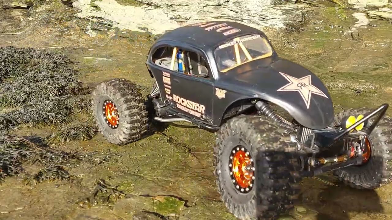 ROKBUGY RC , modified FTX Ravine, 4 wheel steer 1/10 rc crawler