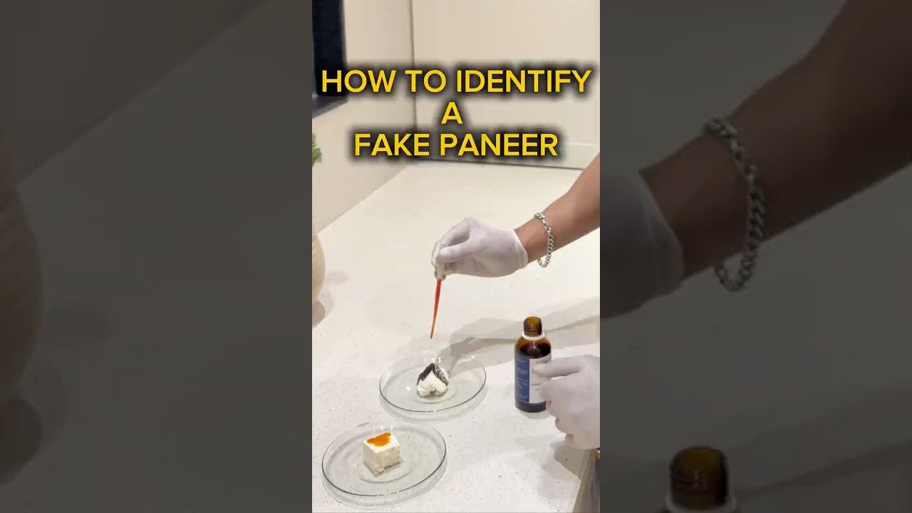 Can You Spot the FAKE Paneer? 😳 | Iodine Test Truth Revealed!