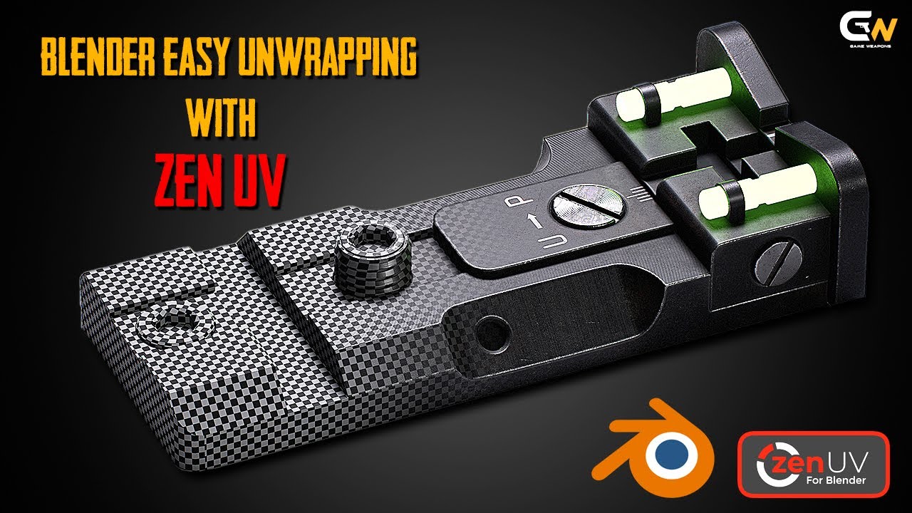Blender | Easy Unwrapping With Zen UV Addon