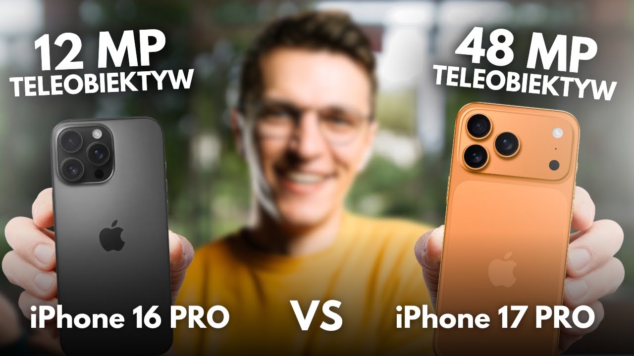 Porównanie aparatów iPhone 17 Pro VS 16 Pro | Który telefon robi najlepsze zdjęcia?