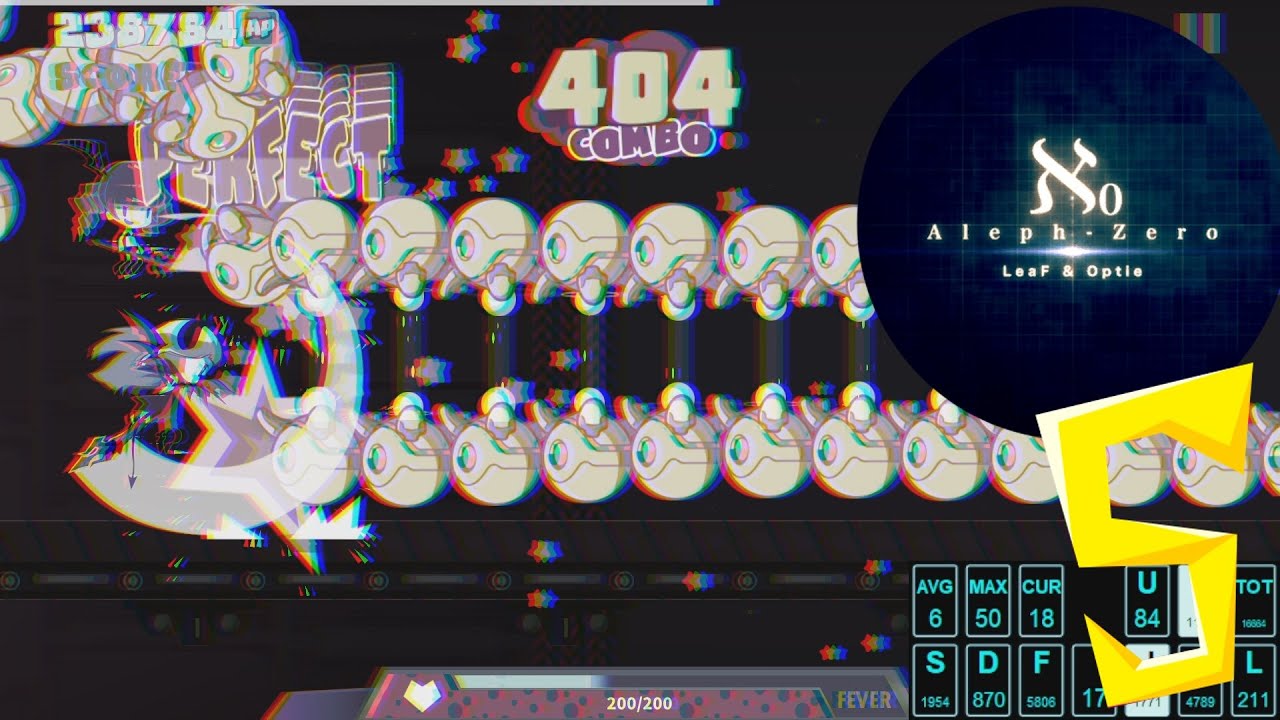【Muse Dash】★11 Aleph-0 388609점 All Perfect