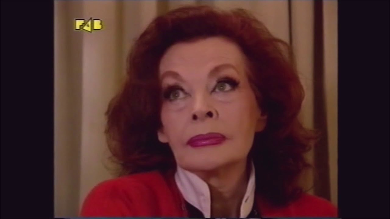 Margot Hielscher bei andersrum-TV, Januar 1992