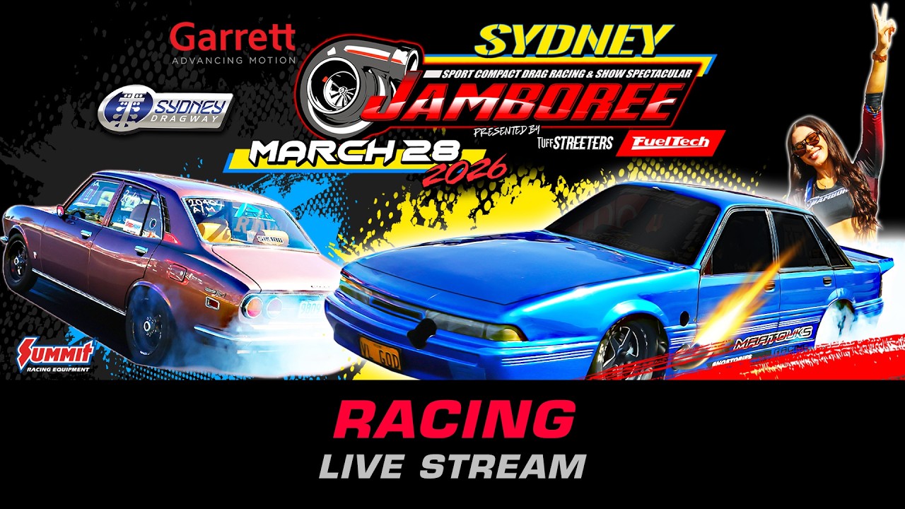 2026 Garrett Sydney Jamboree - Live Stream - Race Day! Part 3