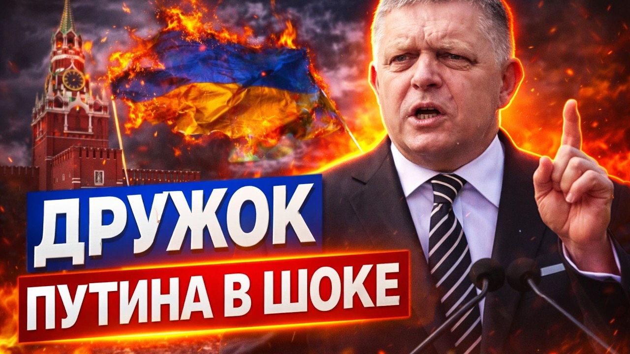 План Путина в Словакии РУХНУЛ! Фицо наехал на Украину и получил ЗВОНКОГО ЛЕЩА