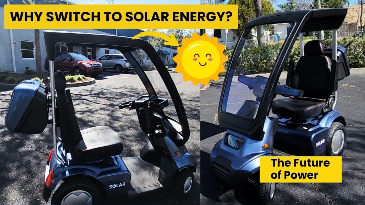 Afikim Afiscooter Solar: The Ultimate Solar-Powered Heavy-Duty Mobility Scooter!