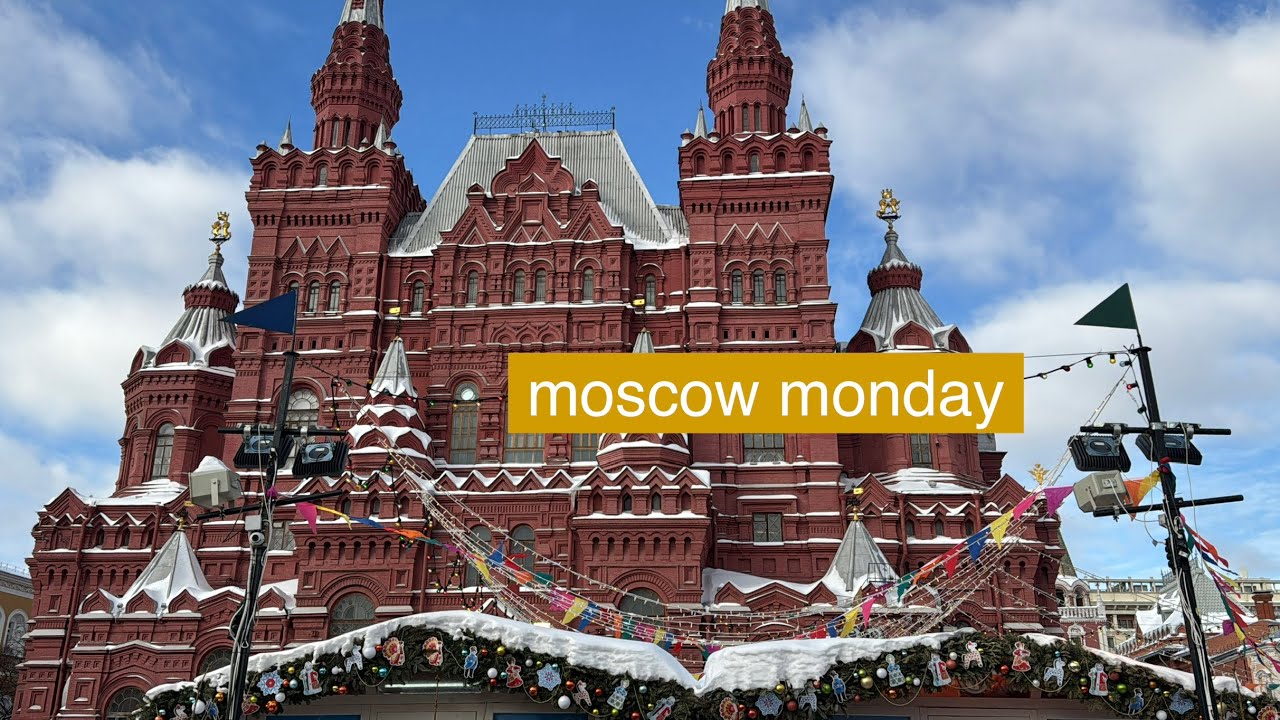 moscow monday / vlog 1