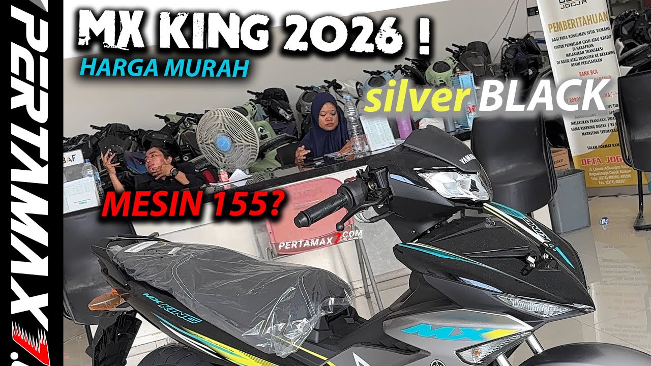 REVIEW Yamaha MX KING Warna Silver Hitam Indonesia Terbaru 2026 Harga Jogja Murah Mesin 155? #mxking