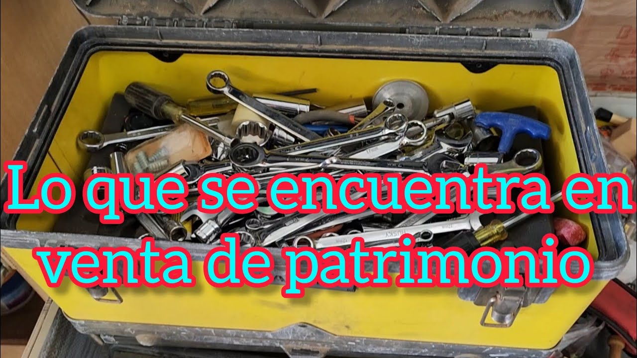 Herramientas en venta de patrimonio en USA.