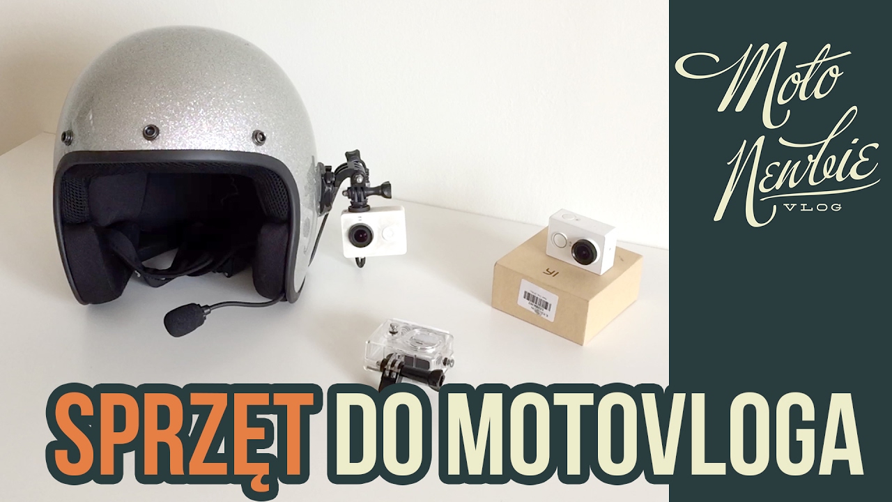 Sprzęt do kręcenia MOTOVLOGA