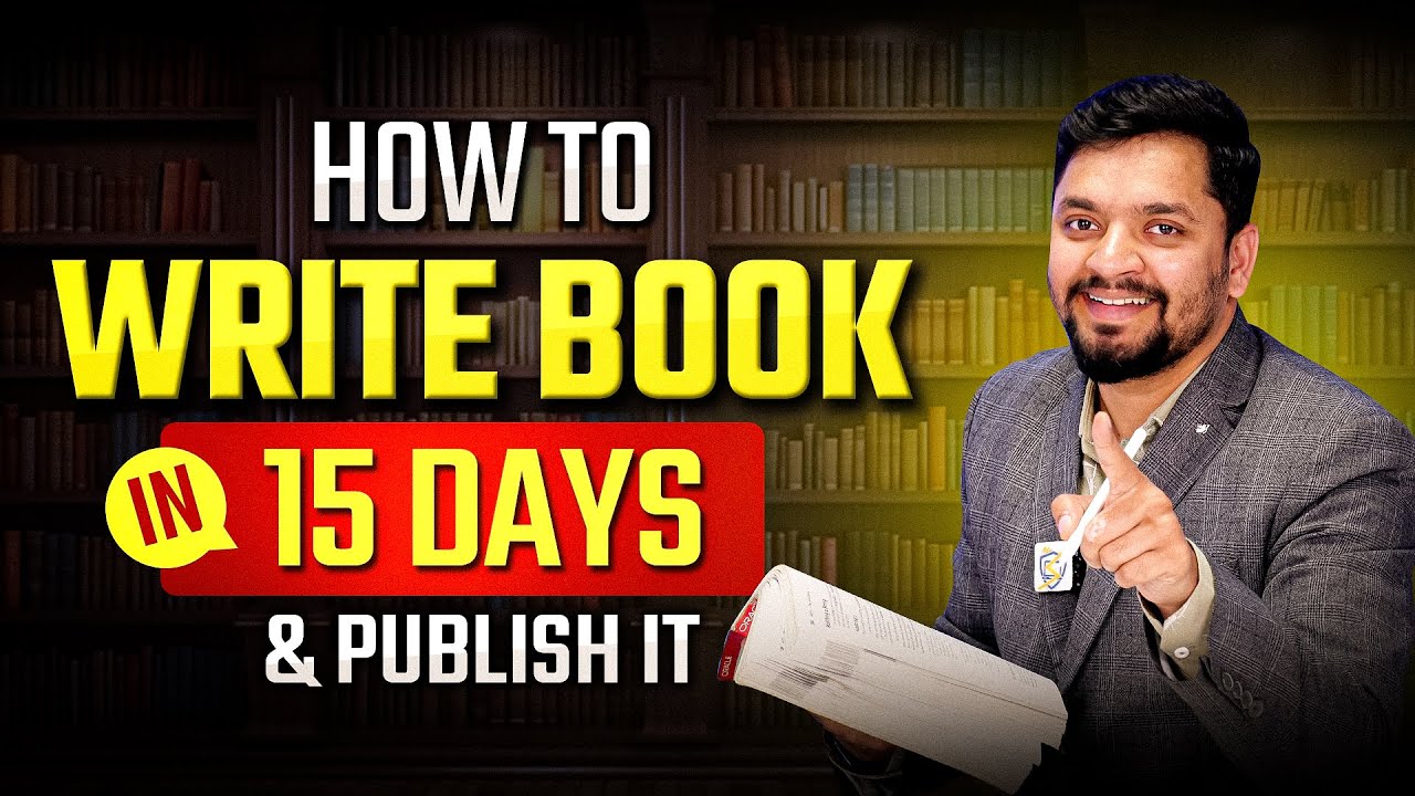 Book कैसे लिखें | Step-by-Step Guide For Book Writing And Publishing |  @Edusquadz