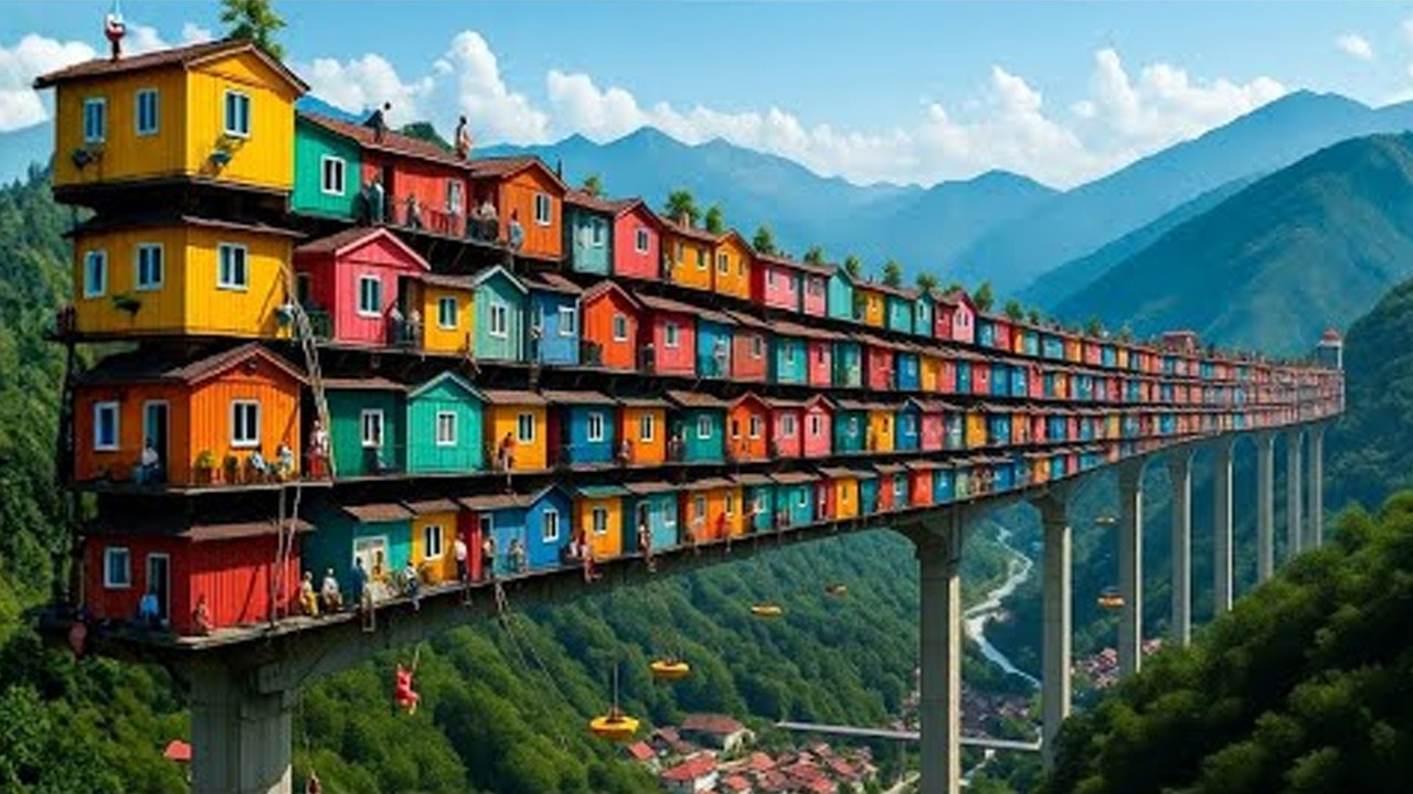 Los 30 Ciudades Situadas En Zonas Montañosas Peligrosas | Nadie Se Atrevió A Poner Un Pie Allí