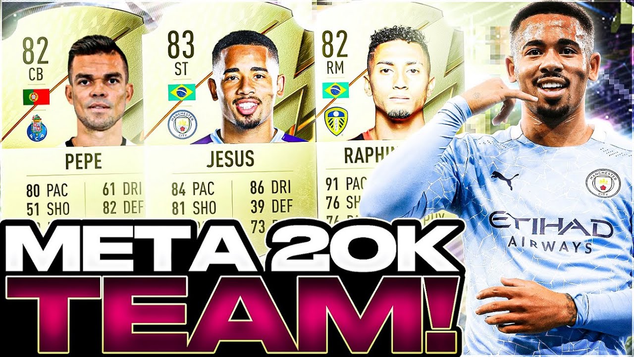 SUPER META 20K TEAM FIFA 22 (Get More Wins)! | FIFA 22 20K SQUAD BUILDER!