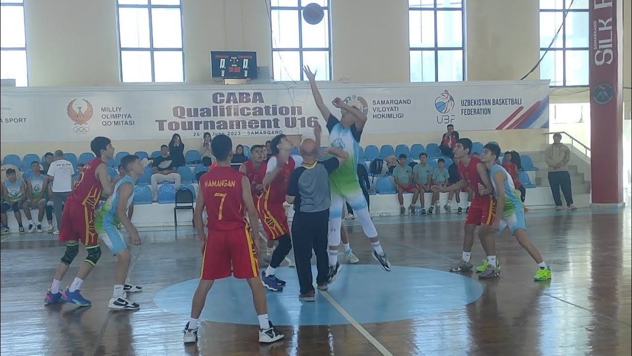 Самарканд ⚪ - 🔴 Наманган | Финал | Юноши U16 | Чемпионат Узбекистана по баскетболу| 10 октября