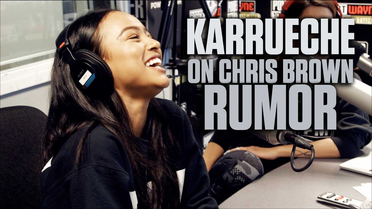 Karrueche On Chris Brown Rumor + Talks Kissing Marques Houston