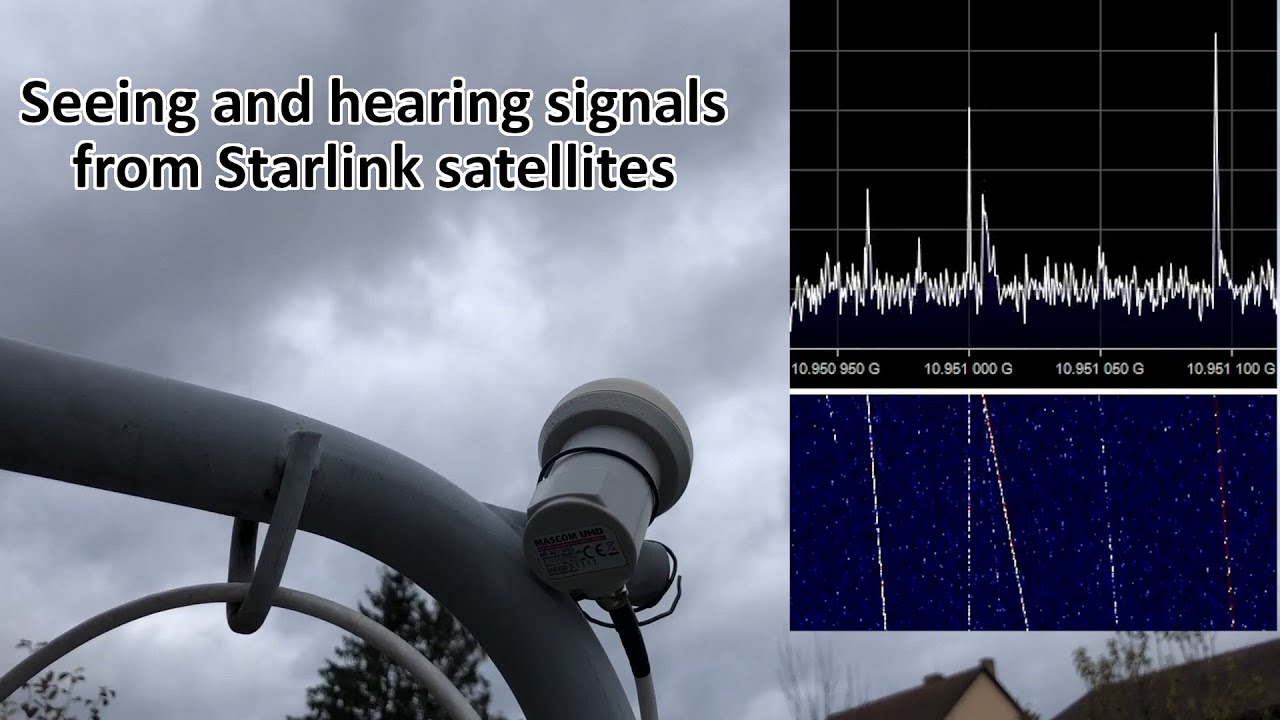Прием сигналов Starlink с помощью RTL-SDR