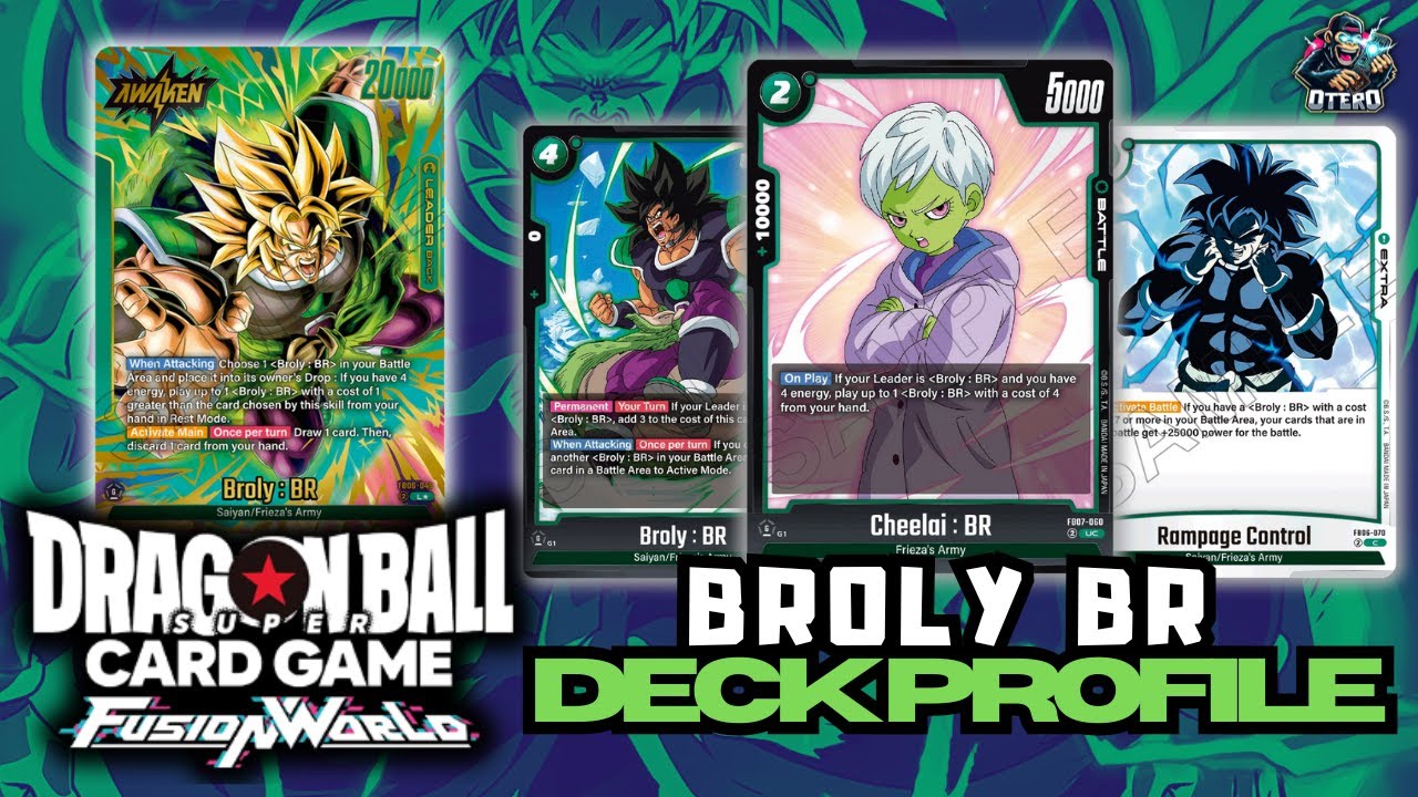 BROLY BR DECK PROFILE FB07 SUPPORT | FUSION WORLD