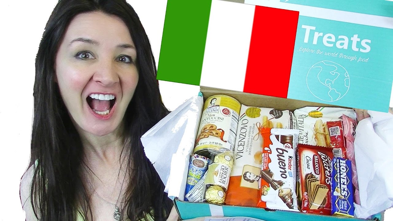 Italian Candy and Treats Taste Test - Treats Unboxing