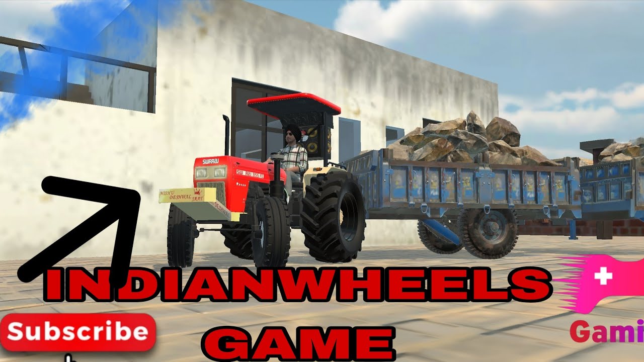 Sawaraj tractortroli game indian wheels newvideo gamingvideo newgamingvideo tractor gaming video new
