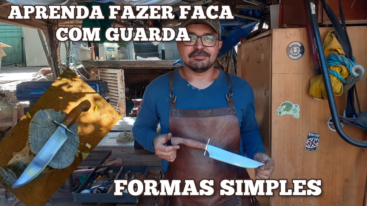 MANEIRAS SIMPLES DE FAZER FACA COM GUARDA .