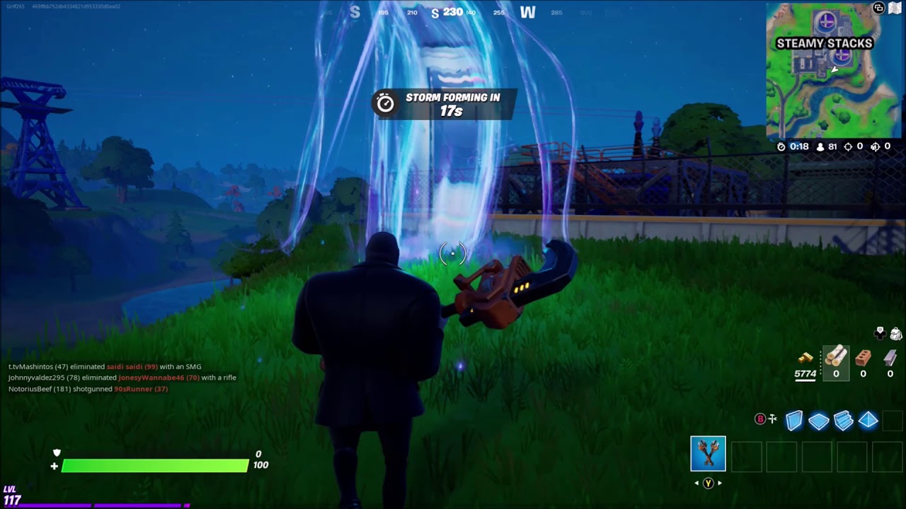 Fortnite - Portal at Steamy Stacks / Zero Point Swirl