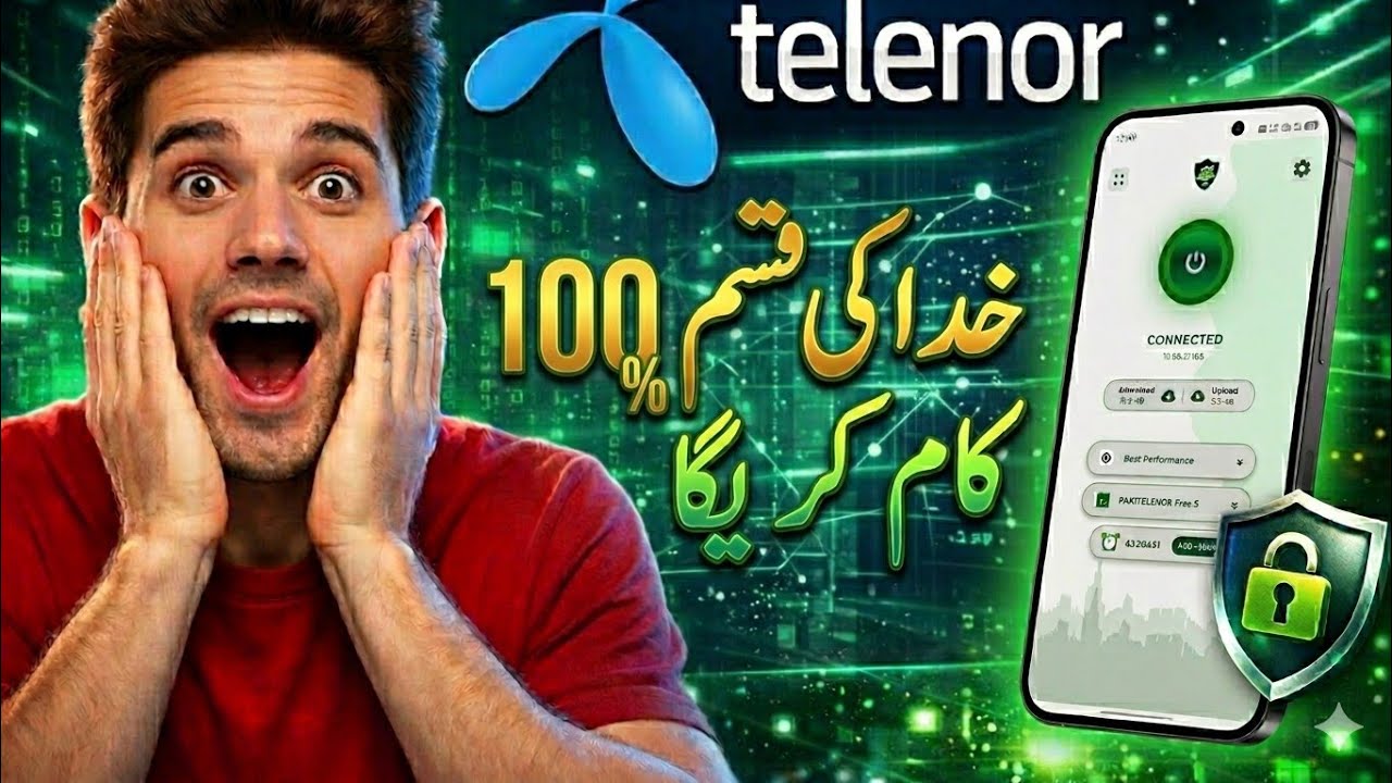 Telenor free internet VPN | New 2026 Method 