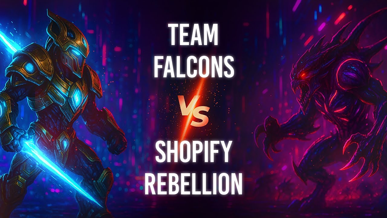 Team Falcons VS Shopify Rebellion Crank Gathers 2 Playoffs