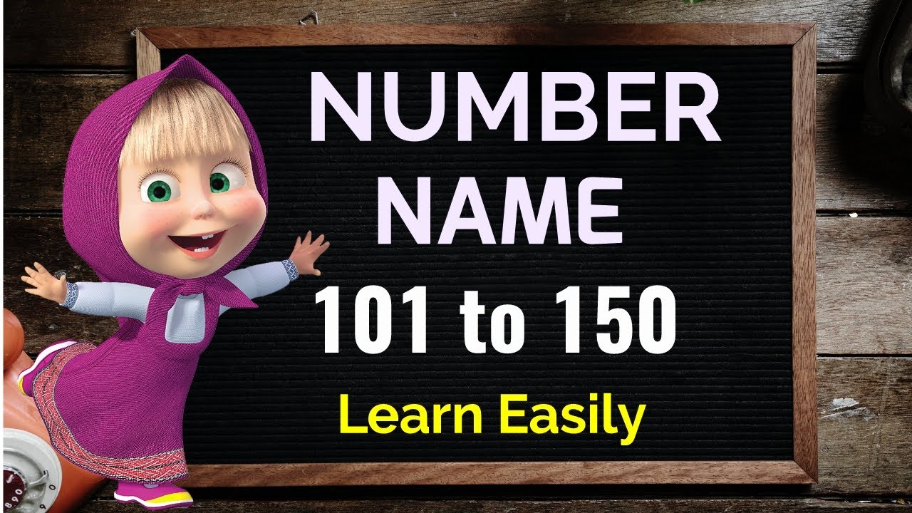 Number Name || Number Name 101 to 150 || Number with spelling || Number spelling 101 to 150