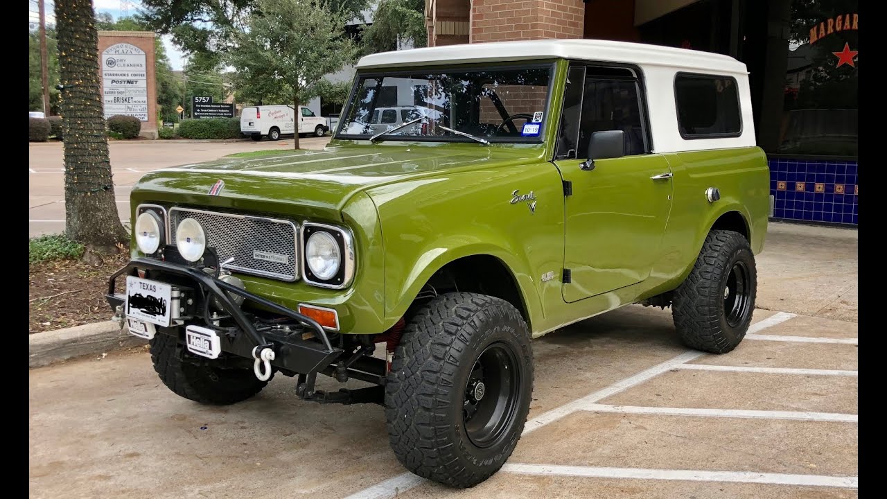 1969 International Scout 800A Custom Build