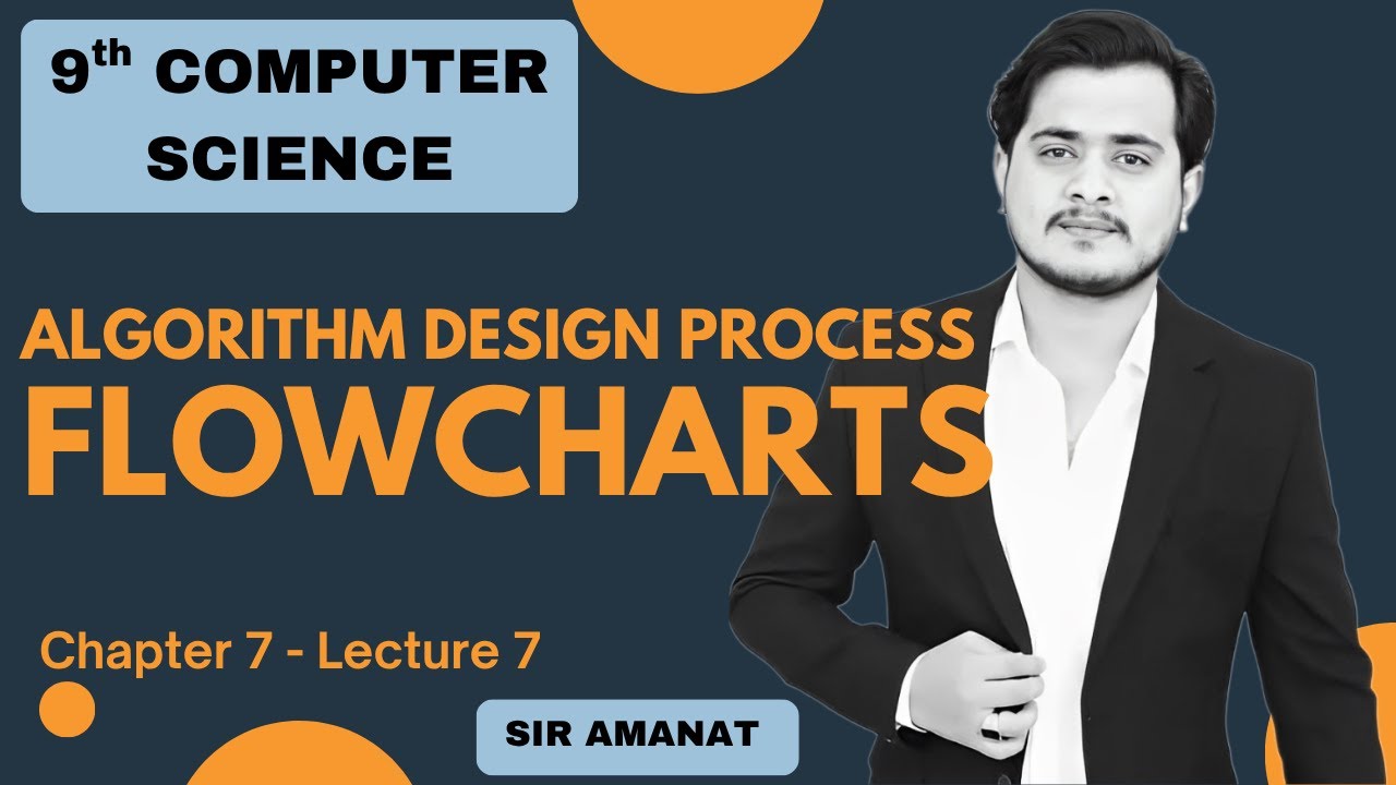 Flowcharts | Algorithm Design Methods | 9th Computer - Chapter 7- Lec - 7