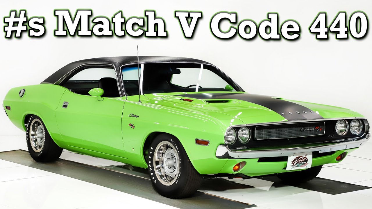 1970 Dodge Challenger R/T for sale at Volo Auto Museum (V21082)