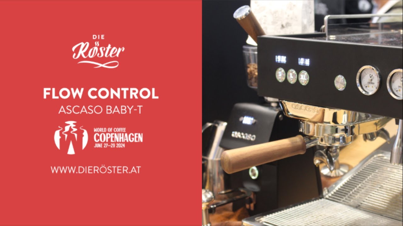 Flow Control Ascaso Baby-T @WOC Copenhagen