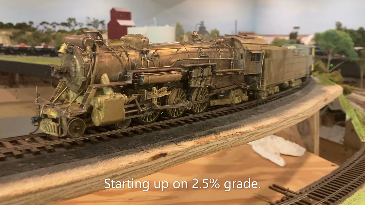 Missouri Pacific Steam Locomotive Pacific #6617 done in S scale