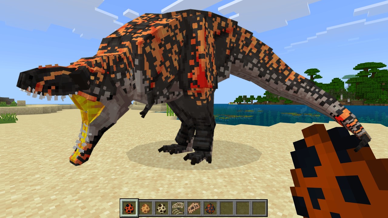 🔥 PREHISTORIC ANIMALIA DINOSAUR ADDON - Minecraft Showcase