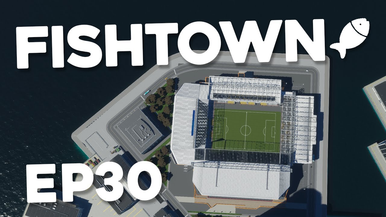 New STADIUM Expansion - Cities Skylines 2 FishTown #30
