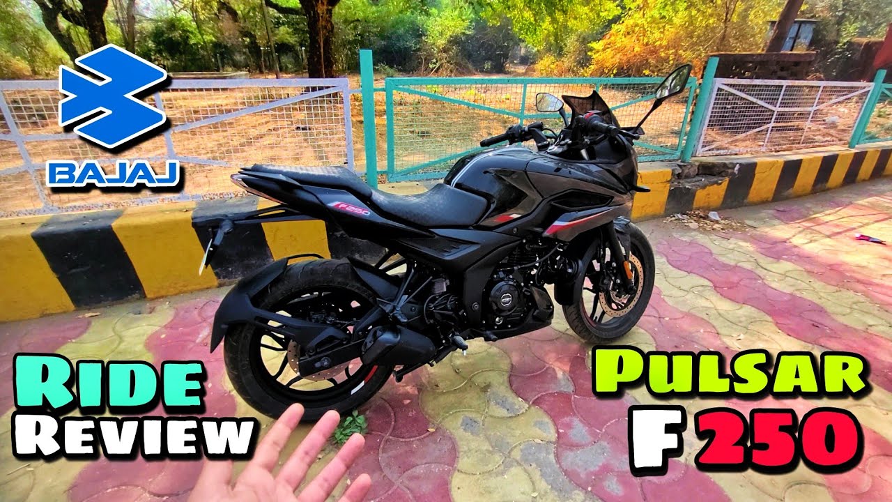 Bajaj Pulsar F250 Ride Review || Brooklyn Black || 2023 Pulsar F250 All Black #pulsarf250
