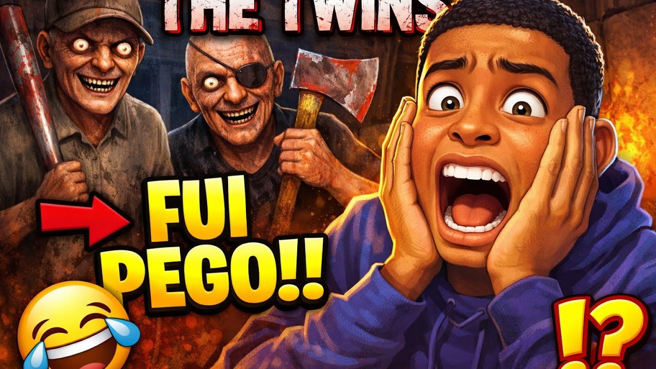 Foi completamente humilhado por esses gêmeos malditos!#thetwins #granny #terror 