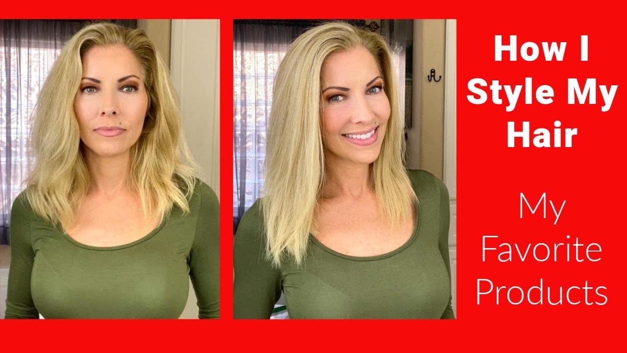 How I Style My Hair - Favorite Hair Products and Tools