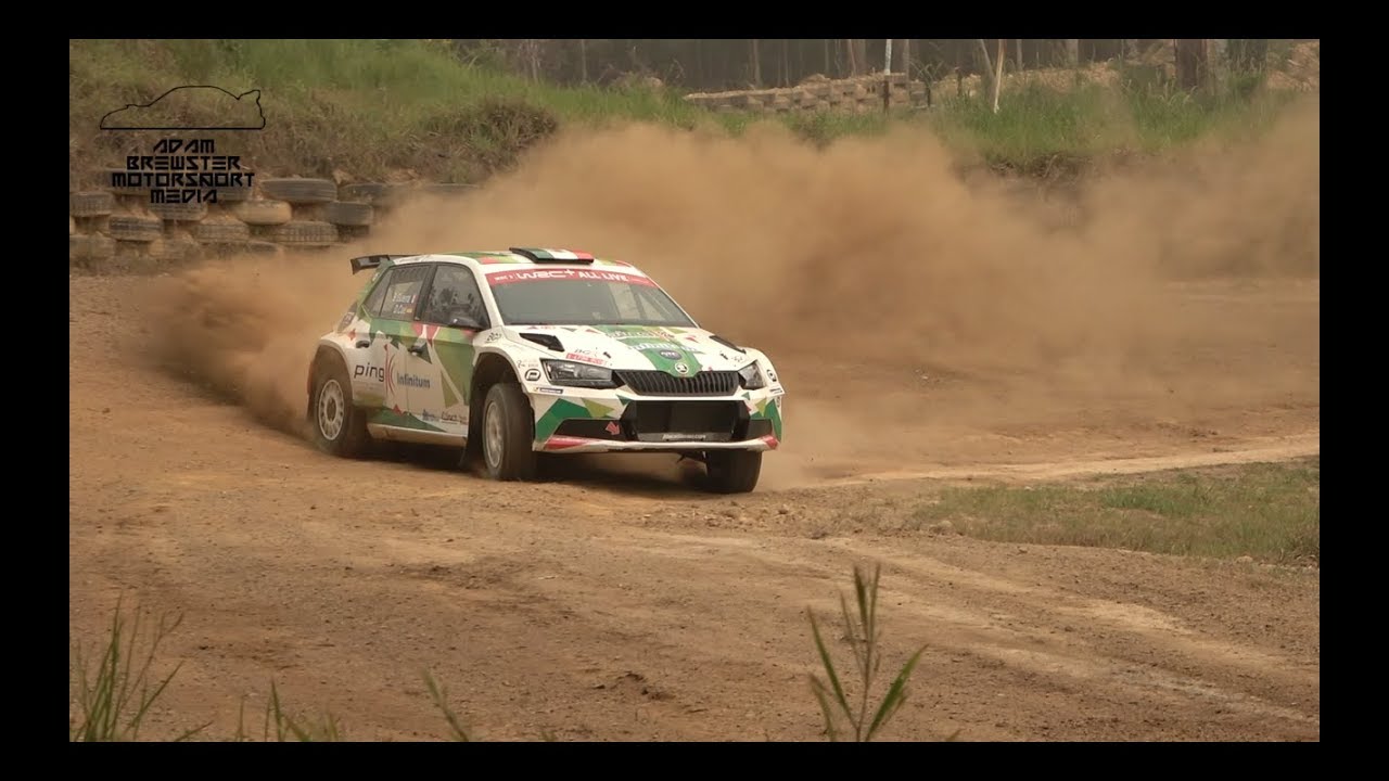 Benito Guerra Skoda Fabia R5 WRC 2 Test Day Rally Australia 2019 Pure Sound